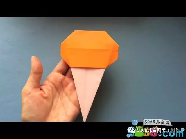 手工 | 夏天就该玩这些折纸~三款冰淇淋任你挑选-幼师课件网第44张图片