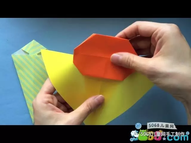 手工 | 夏天就该玩这些折纸~三款冰淇淋任你挑选-幼师课件网第49张图片