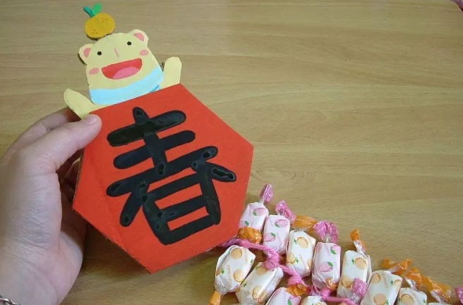 寒假期间带娃做这些手工，让家里更有年味儿-幼师课件网第6张图片