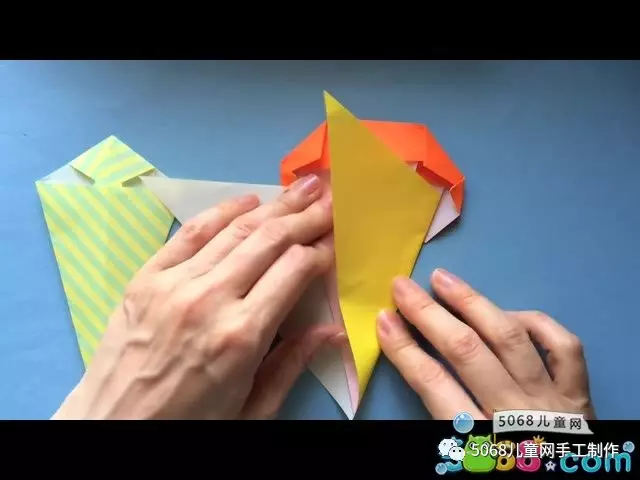 手工 | 夏天就该玩这些折纸~三款冰淇淋任你挑选-幼师课件网第51张图片