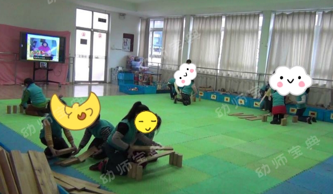 建构区游戏活动 | 搭建明城墙-幼师课件网第4张图片