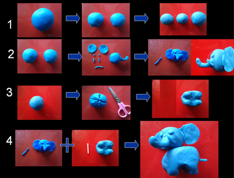大班泥工教案：《制作大象》-幼师课件网第2张图片