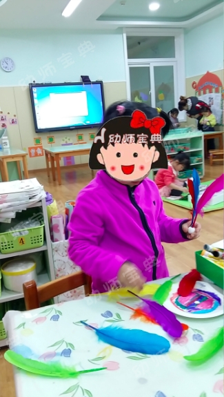 【学习故事】两个“鸡毛毽子”-幼师课件网第9张图片