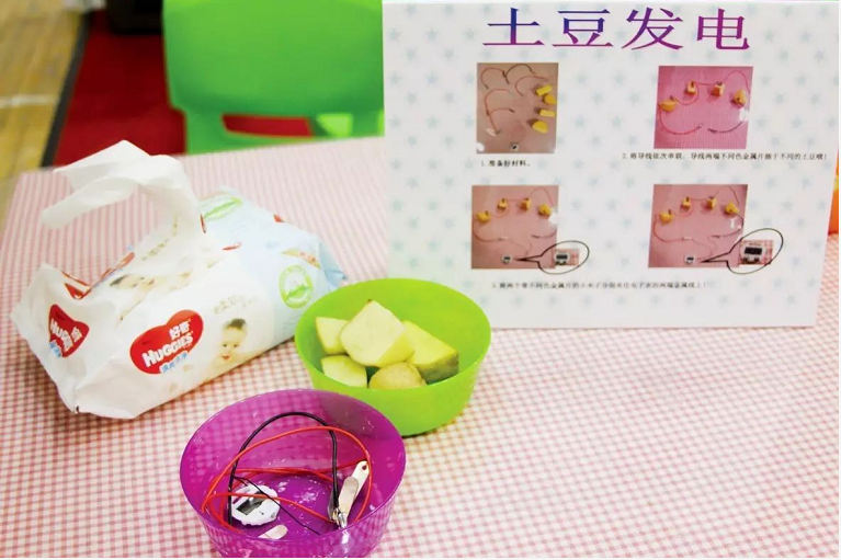 科学实验 | 土豆发电、自制龙卷风、磁铁寻宝…放假在家玩游戏-幼师课件网第6张图片