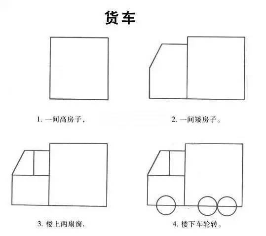 果断收藏 | 带口诀的简笔画，孩子看完就会画！-幼师课件网第8张图片