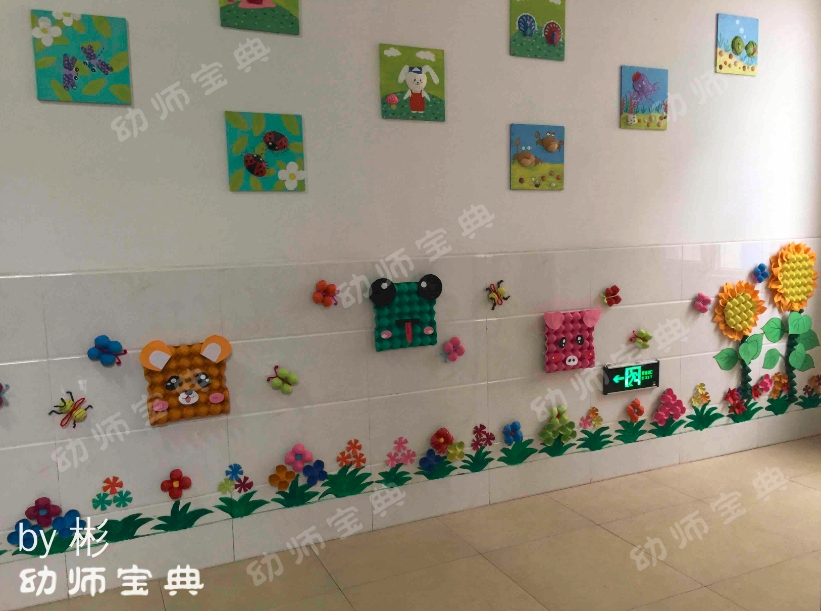 整体环创 | 春季，我们的幼儿园就该春暖花开-幼师课件网第20张图片