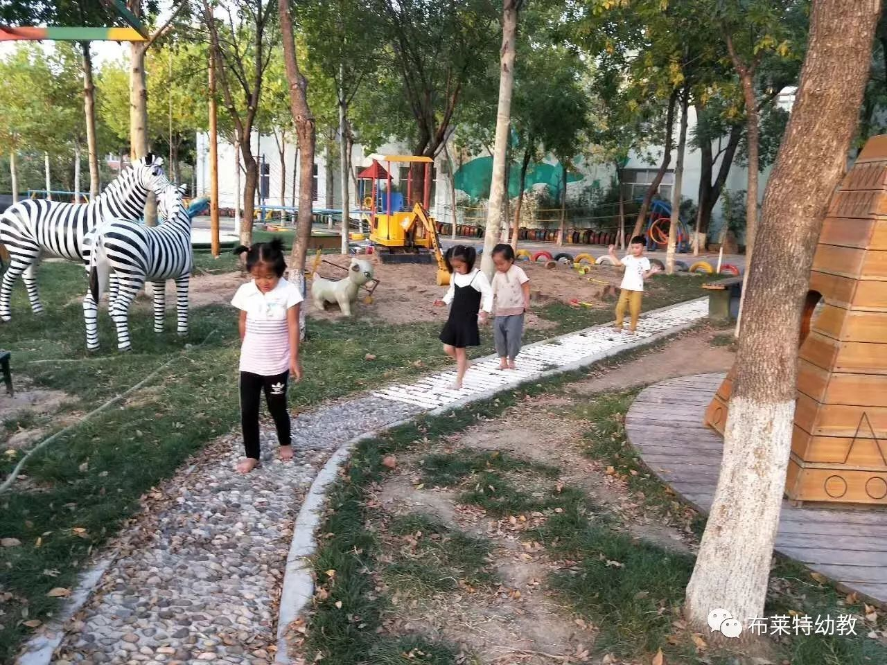 名园 | 利津二幼多材质道路：感官教育与裸足保育的创意结合-幼师课件网第27张图片