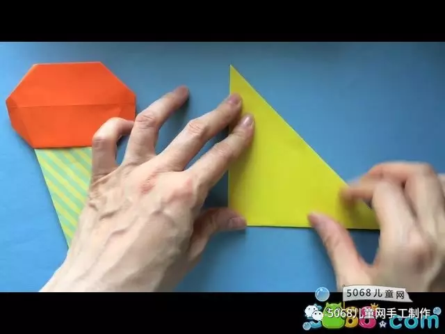 手工 | 夏天就该玩这些折纸~三款冰淇淋任你挑选-幼师课件网第48张图片