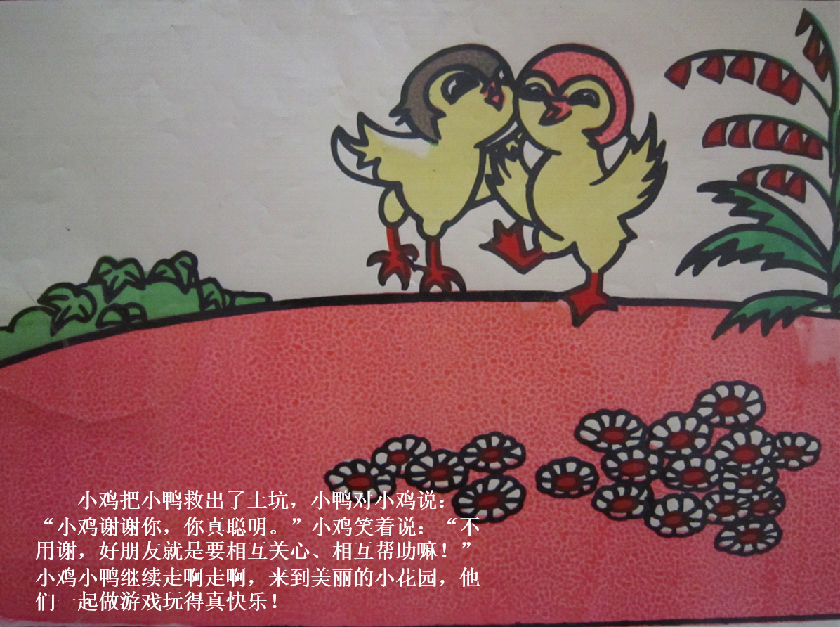 大班语言叙事性讲述活动《小鸡和小鸭》-幼师课件网第12张图片