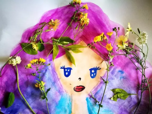绘画 | 三八节、母亲节就该画画妈妈的头发-幼师课件网第5张图片
