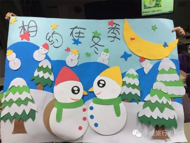 幼儿园主题墙设计——银装素裹的冬天-幼师课件网第1张图片