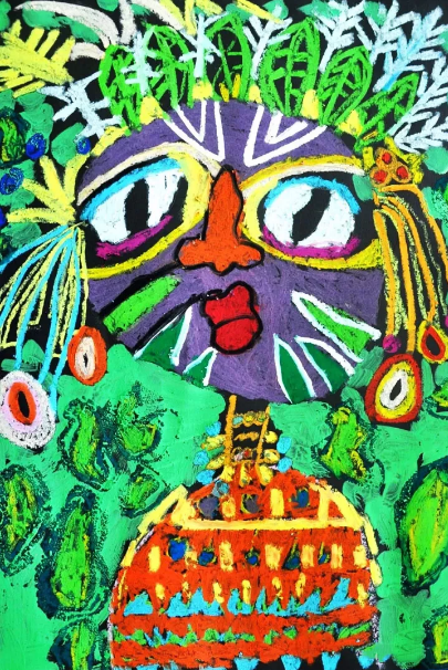砂纸画 | 当油画棒遇到砂纸，不一样的色彩就这样碰撞出来了！-幼师课件网第18张图片