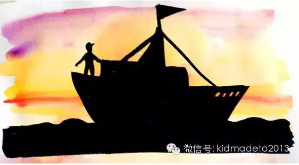 神奇夕阳画-幼师课件网第12张图片