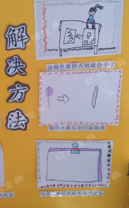 神秘的版画 | 大中小班如何画好版画？美工区如何布置？-幼师课件网第23张图片
