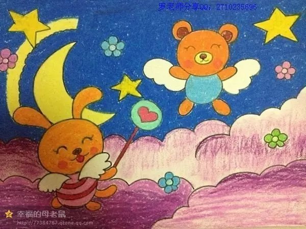 油画棒的世界——动物篇-幼师课件网第1张图片