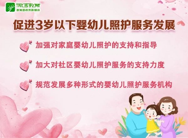 国办发文《关于促进3岁以下婴幼儿照护服务发展的指导意见》-幼师课件网第14张图片