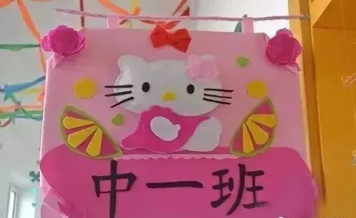 幼儿园班牌 | 大、中、小班都在这里！（实用+可爱）-幼师课件网第16张图片