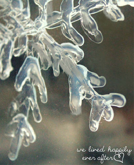 晶莹剔透的雪花窗贴，自己就可以做-幼师课件网第10张图片