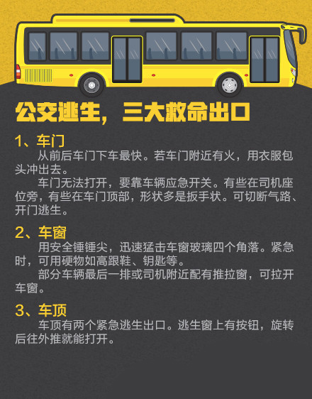 突如其来的公交车事故，如何救命？-幼师课件网第5张图片