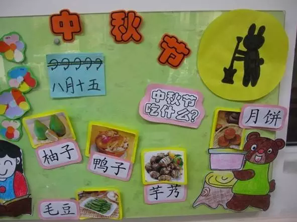 中秋节环创 | 中秋主题墙、吊饰大合集-幼师课件网第20张图片