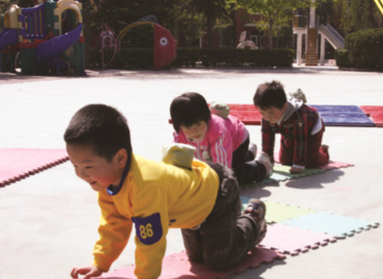 小班体育活动——小乌龟本领大（手膝爬）-幼师课件网第5张图片