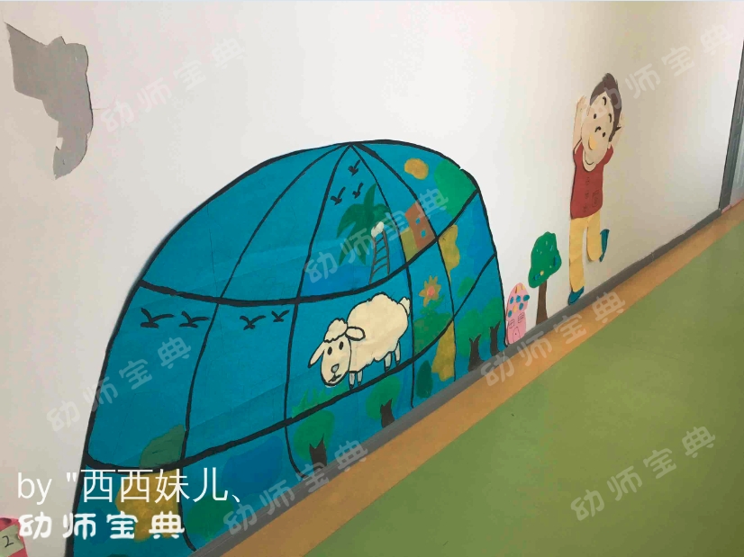 环创 | 春季开学走廊环创与吊饰-幼师课件网第6张图片