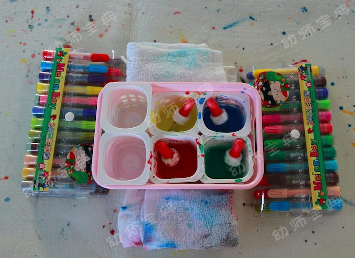 小班教案 | 艺术领域美术活动：吹画《给小金鱼吹尾巴》-幼师课件网