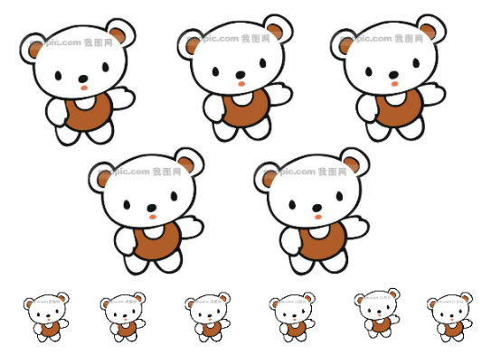 中班数学活动：7以内数的守恒-幼师课件网第4张图片