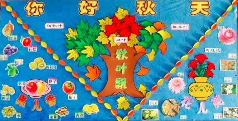 环创 | 小中大班全屋秋季环创，带你感受秋季不一样的美-幼师课件网第24张图片