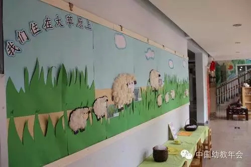 幼儿园羊年环境创设——墙面布置-幼师课件网第1张图片