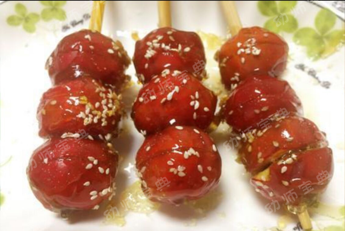 大班艺术领域美术活动 | 糖葫芦~酸酸甜甜的糖葫芦~-幼师课件网第5张图片