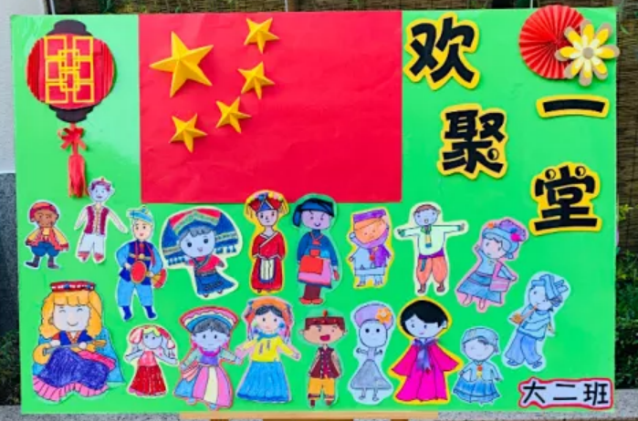 国庆展板+主题墙 | 祖国妈妈生日快乐！-幼师课件网第7张图片