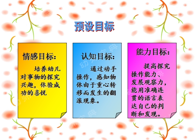 说课稿案例 | 大班探究活动——会翻跟头的小胶囊-幼师课件网第2张图片