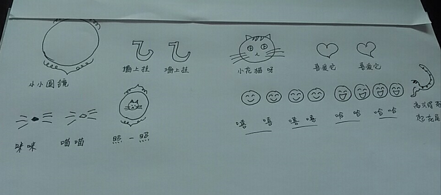 小班艺术领域音乐活动《小花猫照镜子》-幼师课件网第2张图片