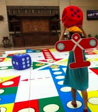 中班户外游戏教案《飞行棋》（弹跳力）-幼师课件网