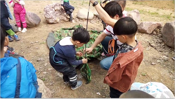 户外自然课程 | 生活技能系列《好玩的帐篷》-幼师课件网第20张图片