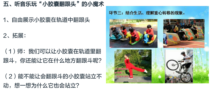 《会翻跟头的小胶囊》教学方法探讨-幼师课件网第9张图片