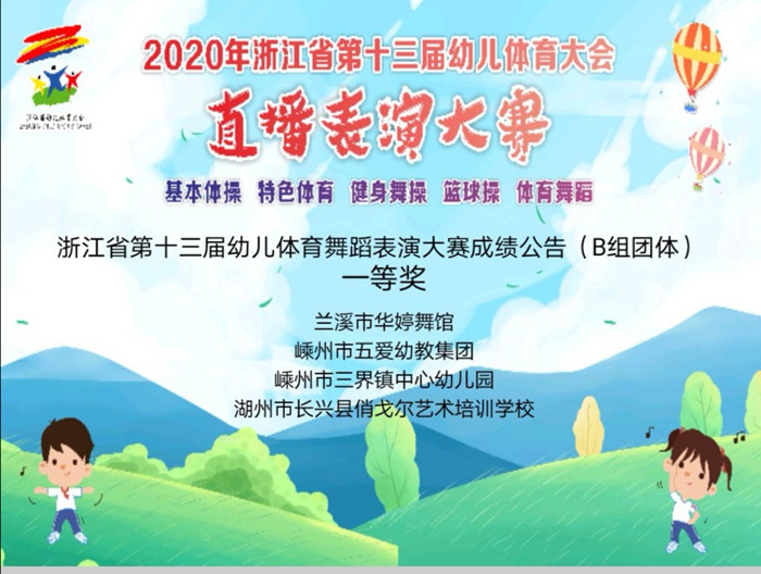 五爱拉丁宝贝勇夺省拉丁比赛十连冠-幼师课件网第1张图片