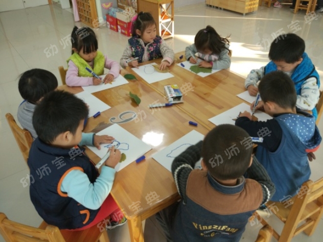 中班艺术教案 | 再不开展就晚啦！有趣的叶子系列活动~-幼师课件网第3张图片