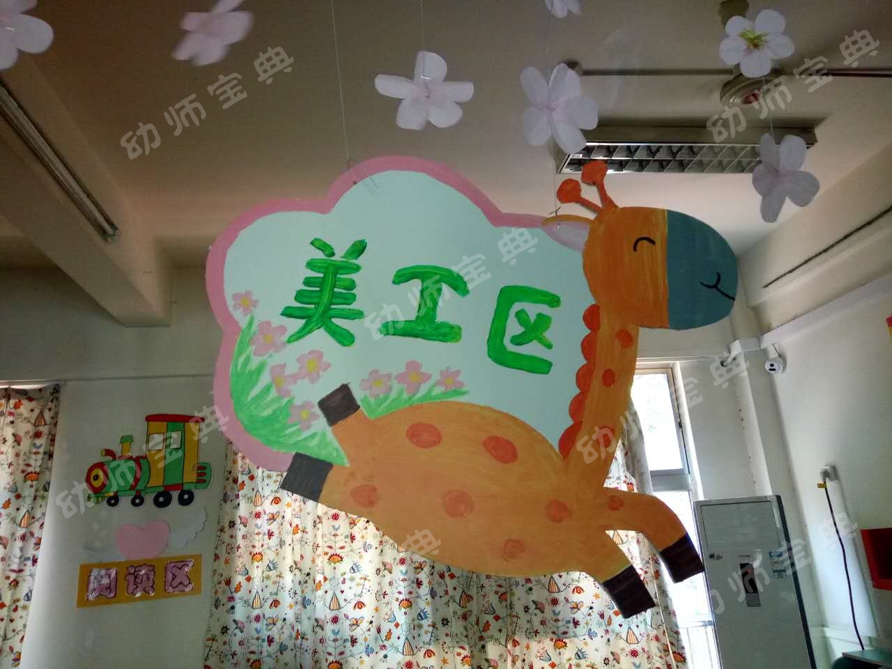 环创 | 既废旧利用又美观的区域牌-幼师课件网第11张图片