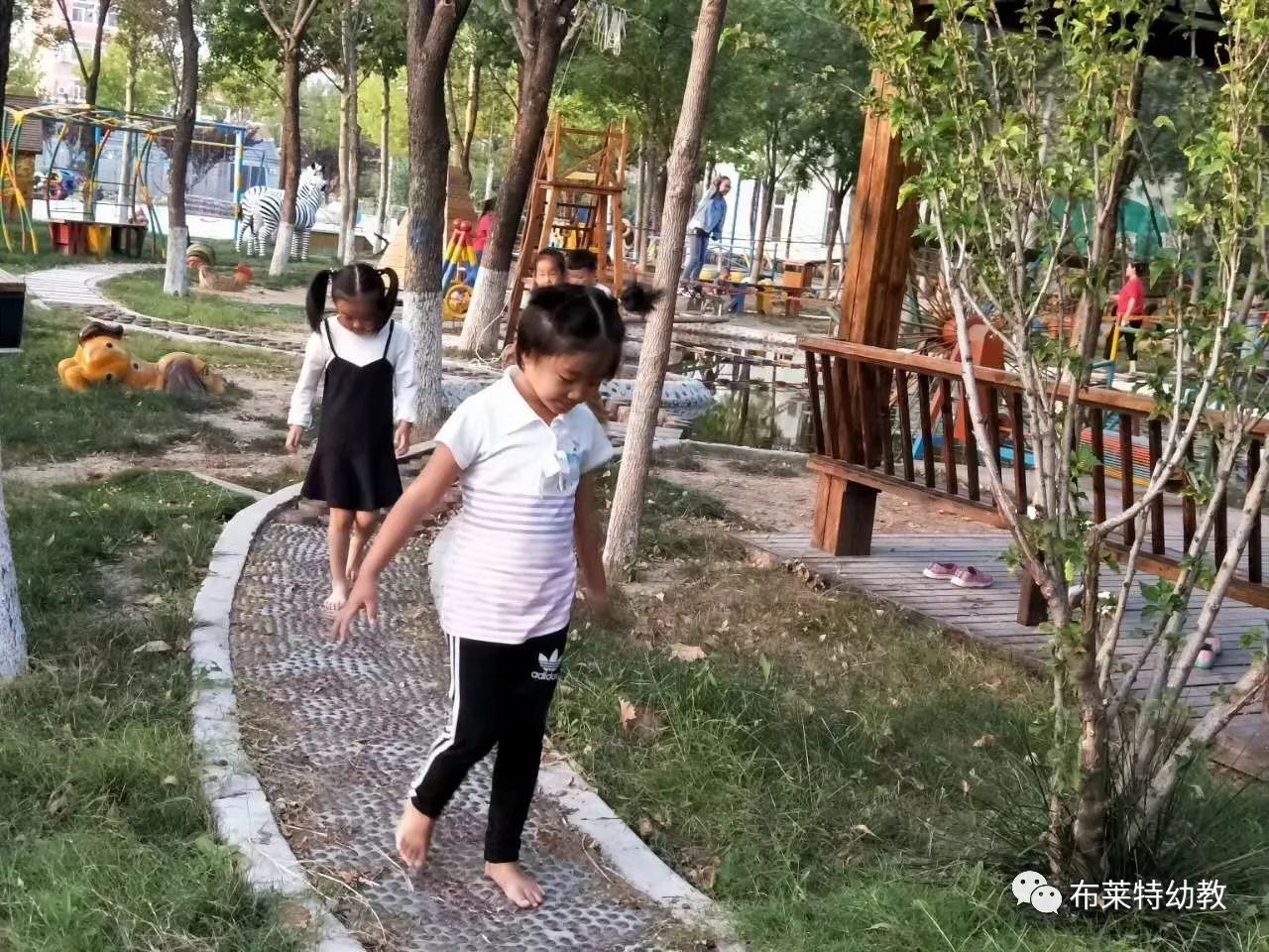 名园 | 利津二幼多材质道路：感官教育与裸足保育的创意结合-幼师课件网第26张图片