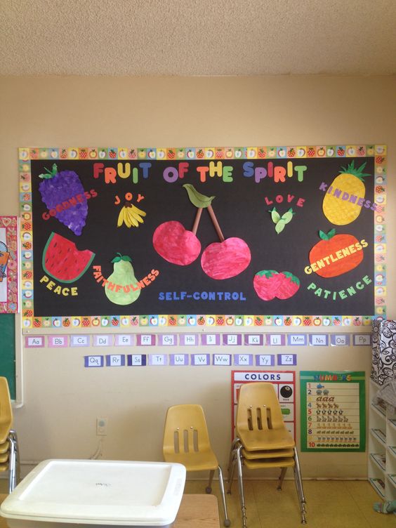 水果主题教室 | 多款墙饰、吊挂饰，香甜水果伴你开学-幼师课件网第9张图片
