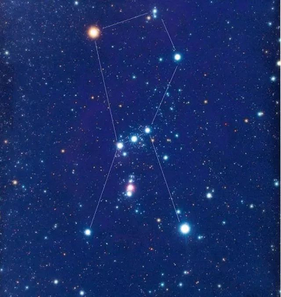 飞马座星座图图片